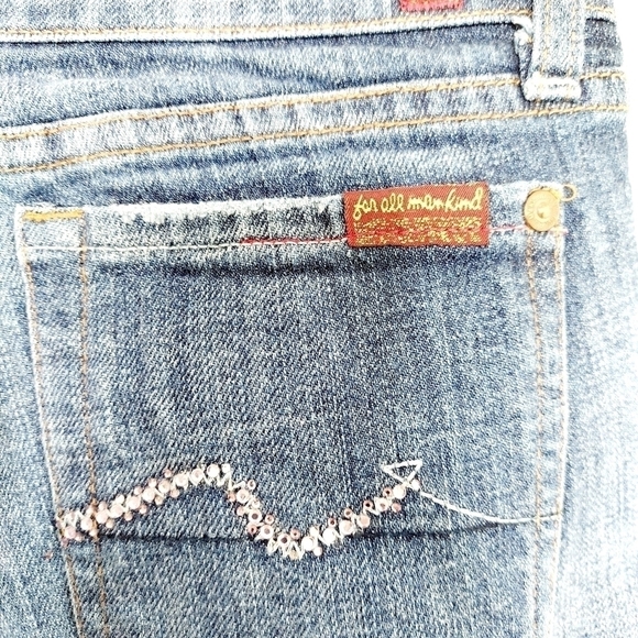 Seven 7 For All Mankind Sz 26 Bootcut Medium Was - Picture 4 of 9